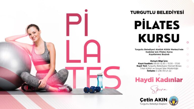 Turgutlu Belediyesinden Kadınlar İçin Pilates Kursu