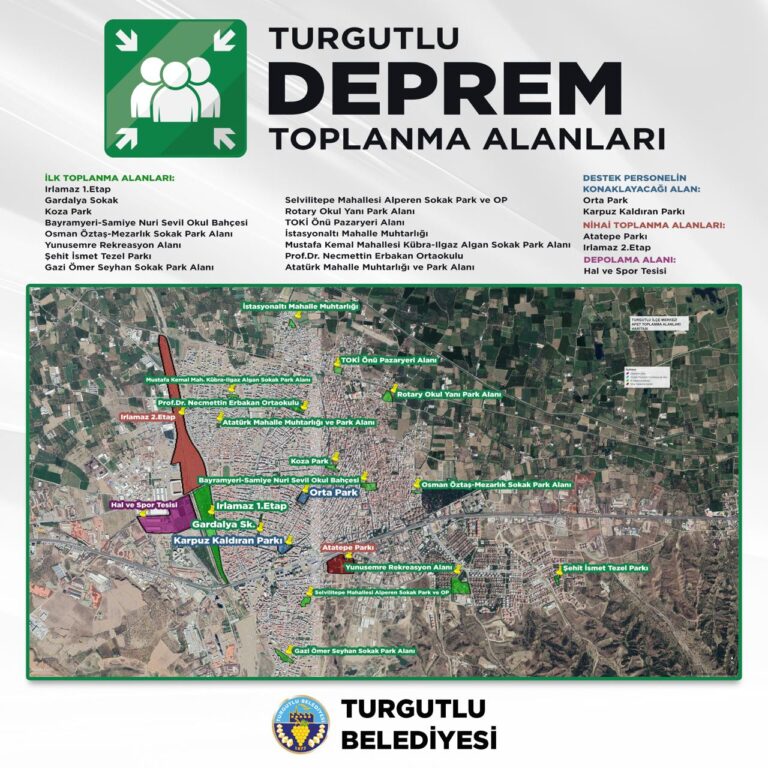 Turgutlu Belediyesinden 6 Şubat Depremleri Hatırlatması